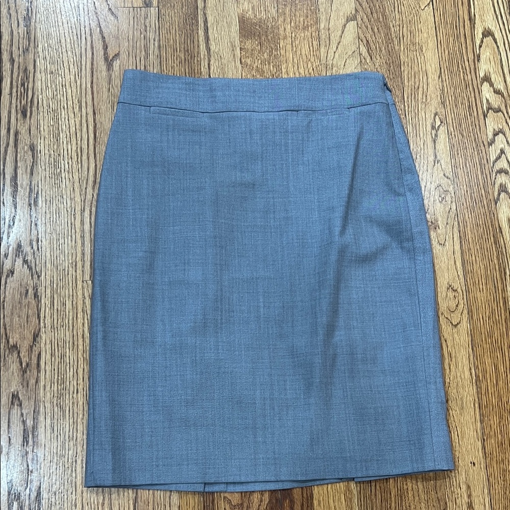 Banana Republic Gray Pencil Skirt